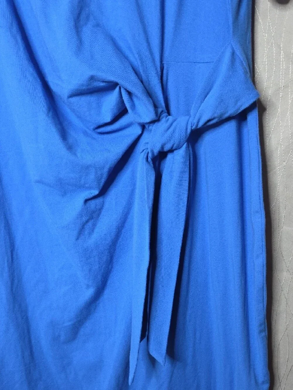 Women’s Knot-Detail Maxi Dress‎ in Beach Blue
